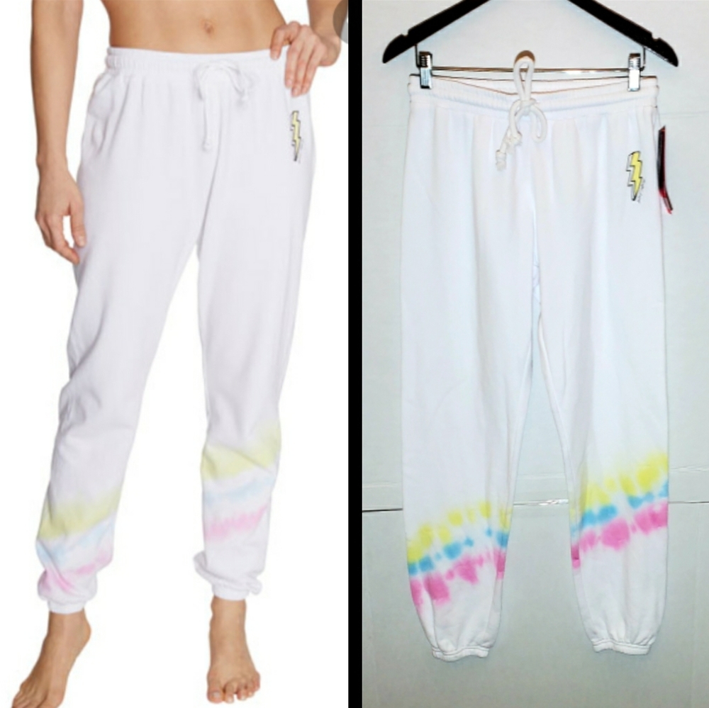 NWT BETSEY JOHNSON TIE DYE SWEATPANTS